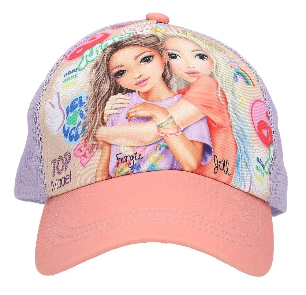 TOPMODEL CASQUETTE IMPRIMEE GIRL POWER