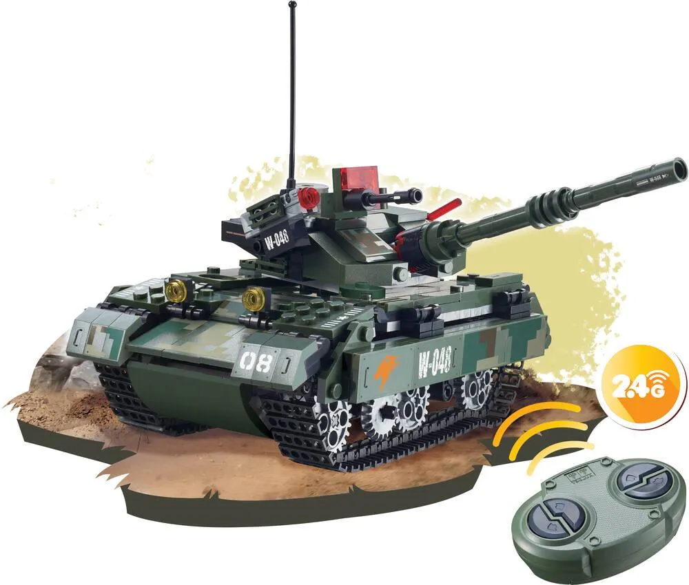 WISE BLOCK - TANK MILITAIRE RADIOCOMMANDE