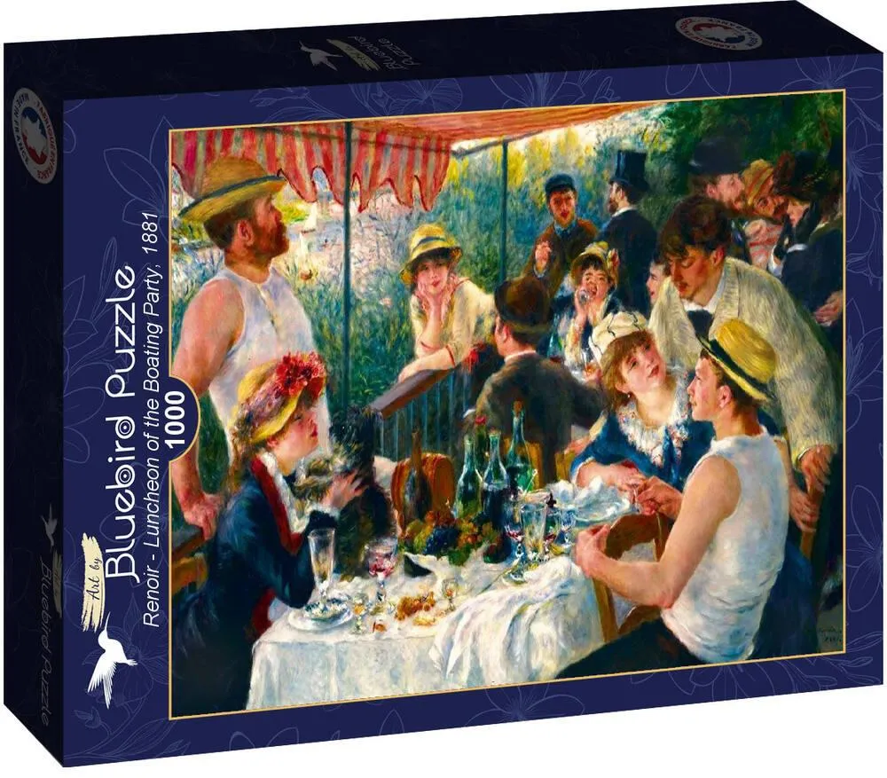 RENOIR - LUNCHEON OF THE BOATING PARTY, 1881