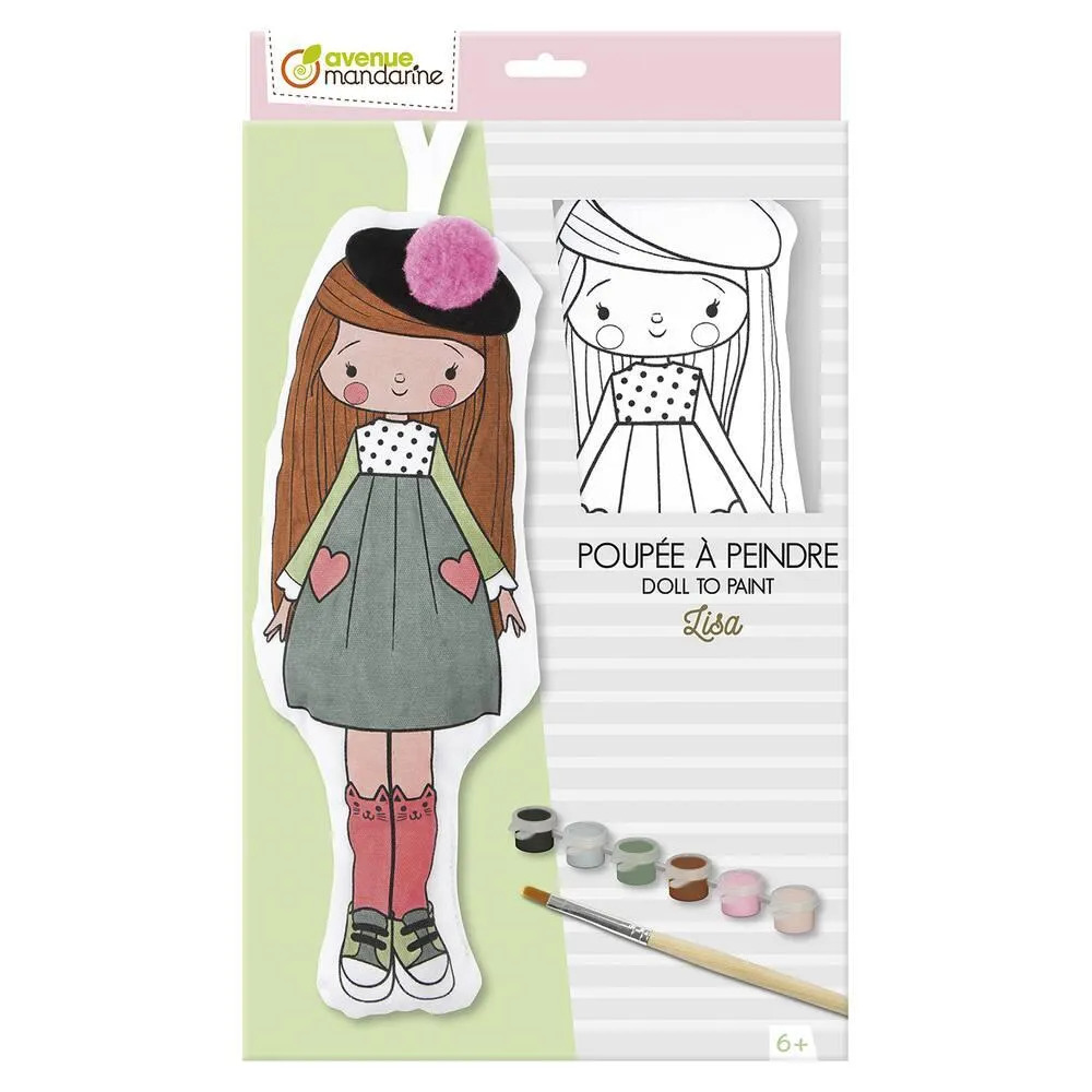 POUPEE A PEINDRE, LISA