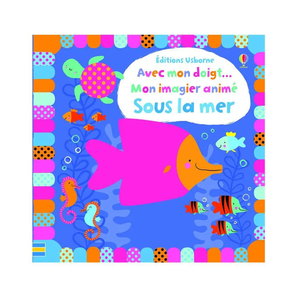 LIVRE AVEC DOIGT IMAGIER ANIME SOUS