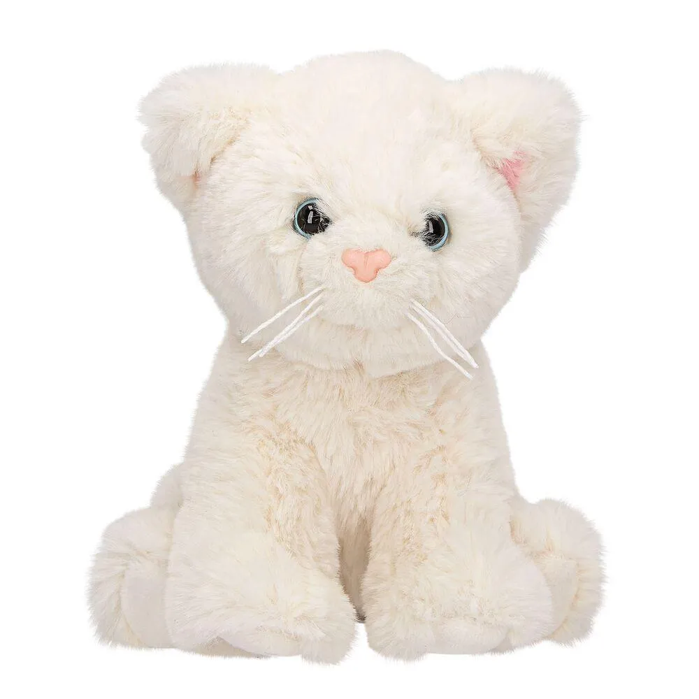 TOPMODEL CHAT EN PELUCHE BLANC 16 CM