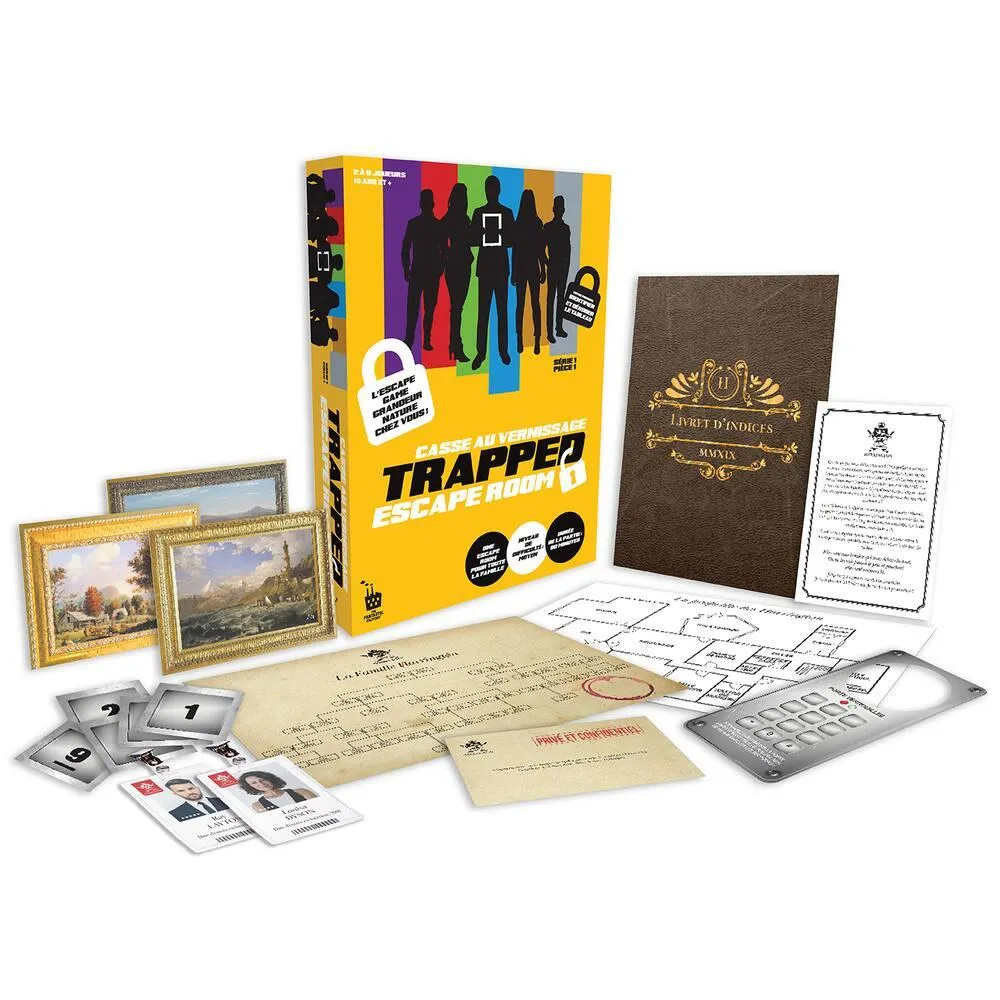 TRAPPED CASSE AU VERNISSAGE NIVEAU MOYEN