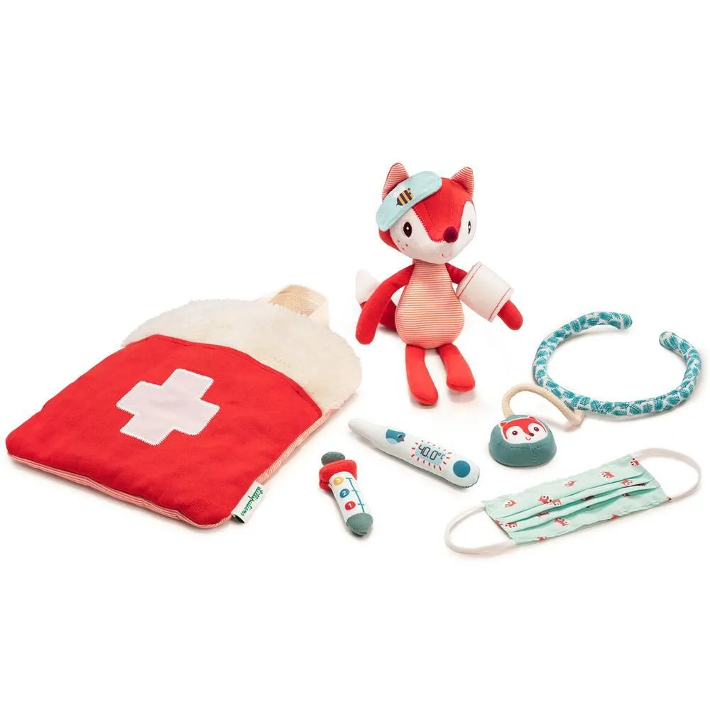 PELUCHE ALICE TROUSSE PETIT DOCTEUR