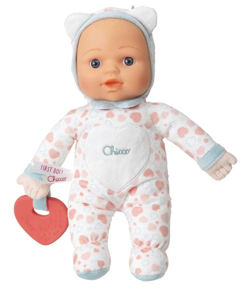 MON PREMIER DOUDOU POUPON - MOTIF CŒUR