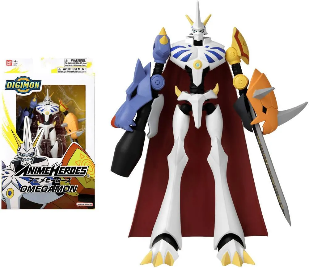 ANIME HEROES - FIGURINE DIGIMON - OMEGAMON 15 CM