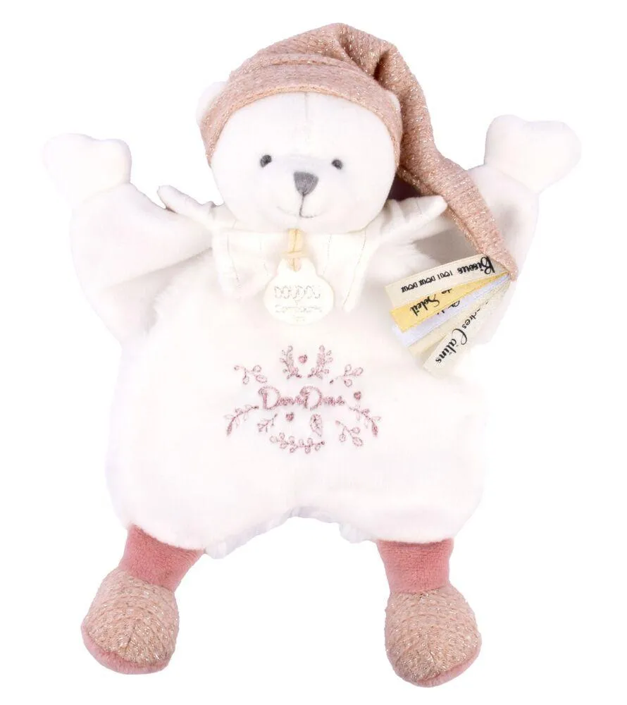 DOUDOU 25 ANS - OURS ROSE DOUDOU CAPE