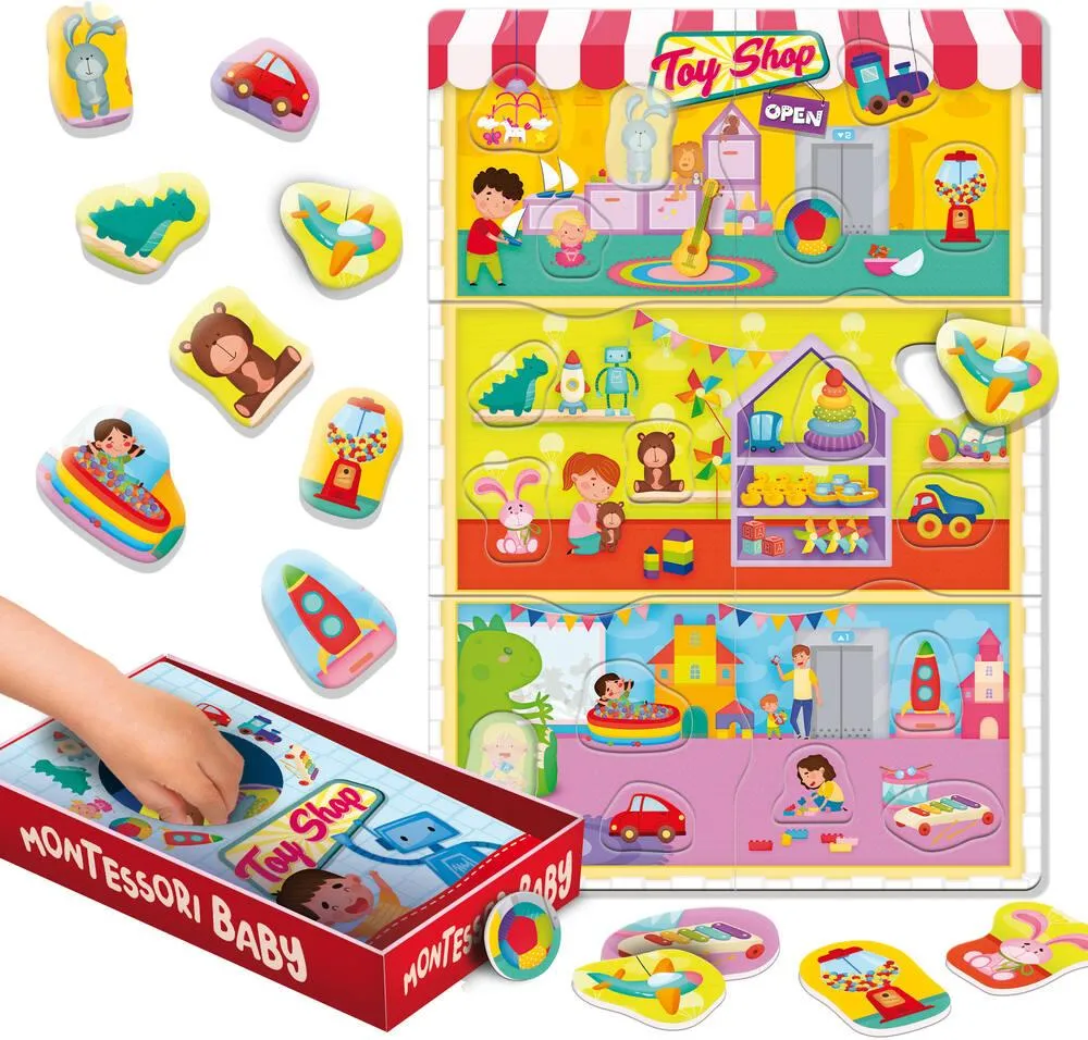 MONTESSORI BABY MAGASIN DE JOUETS 3D