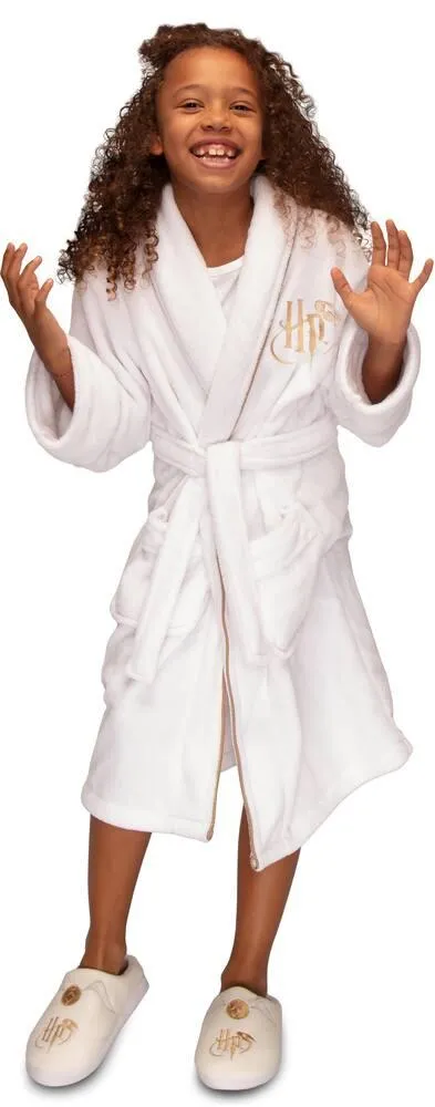 HARRY POTTER - PEIGNOIR VIF D'OR TAILLE M 7-9 ANS