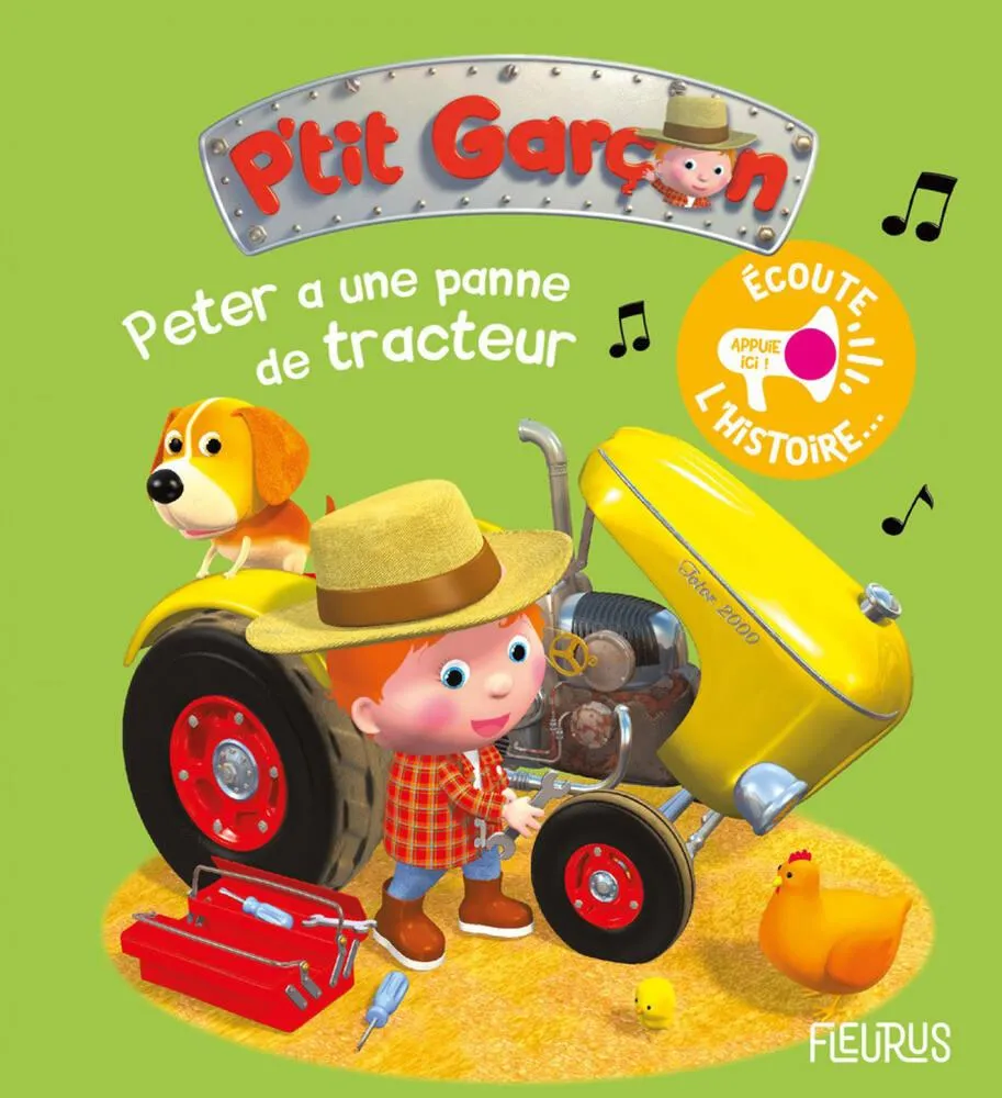FLEURUS P'TIT GARCON - PETER A UNE PANNE DE TRACTEUR