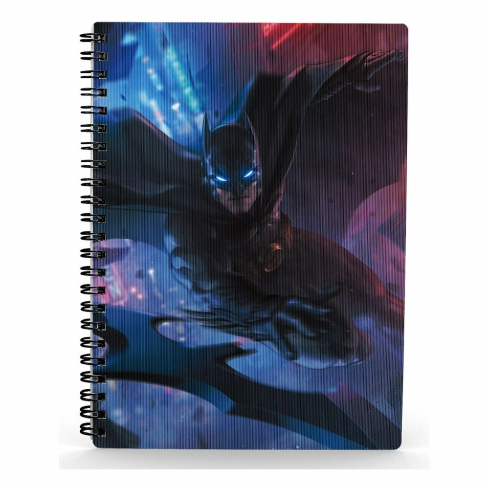 Dc comics cahier effet 3d batman batarang