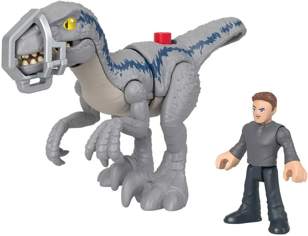 FIGURINE - BLUE EN FUITE ET CHRIS PRATT