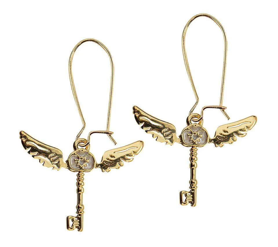 BOUCLES D’OREILLES CLE VOLANTE - HARRY POTTER