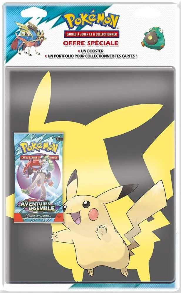 POKEMON EV09 : PACK PORTFOLIO+BOOSTER