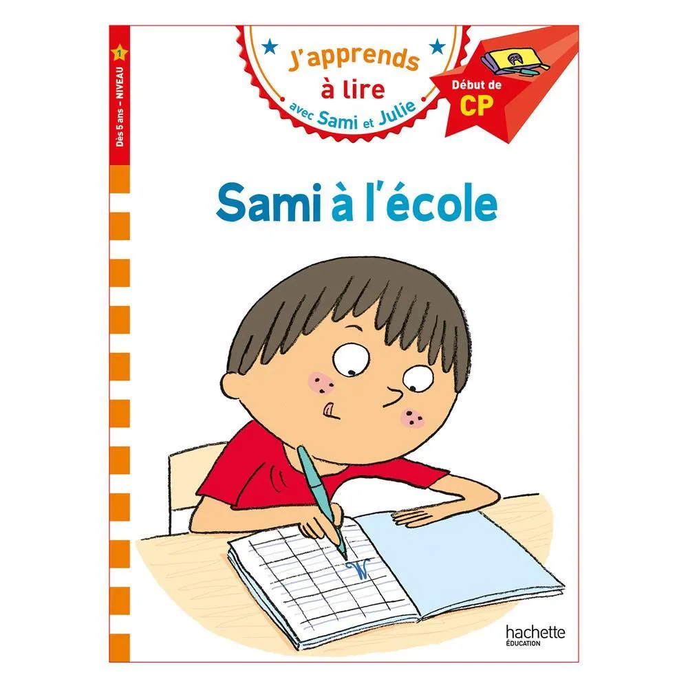 ALBUM J'APPRENDS A LIRE AEC SAMI ET JULIE- SAMI A L'ECOLE