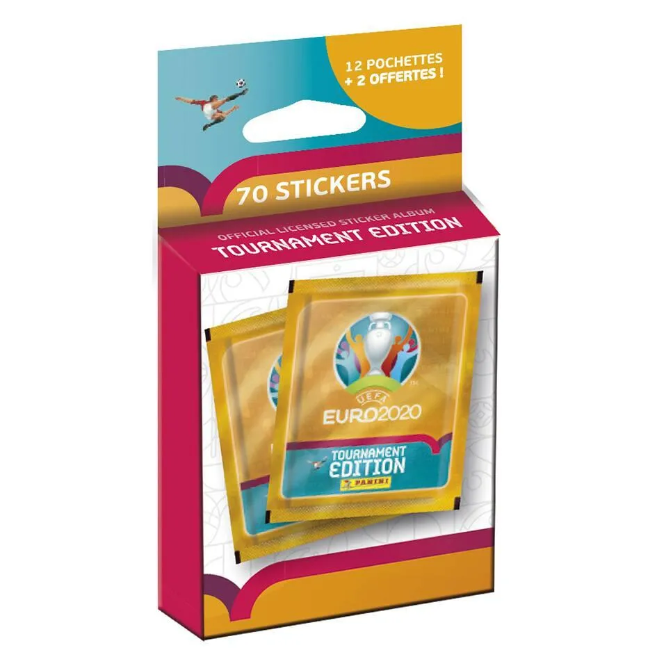 UEFA EURO 2020 STICKERS 2021 TOURNAMENT EDITION BLISTER