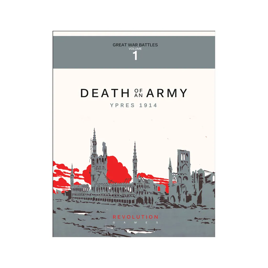 Death of an Army Ypres 1914 Boxed