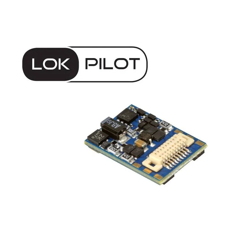 Décodeur LokPilot micro V5.0, Next18. Multiprotocole. ESU 59818