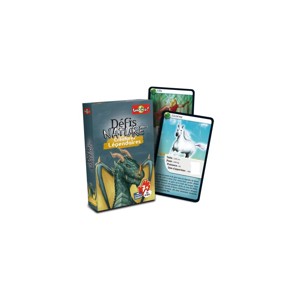 Défis Nature : Créatures Légendaires