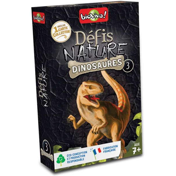 Défis nature Dinosaures 3 noir