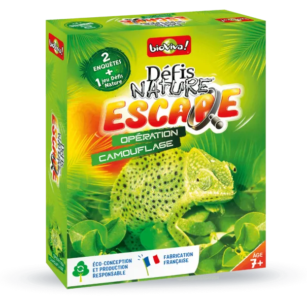 Défis Nature Escape - Opération camouflage