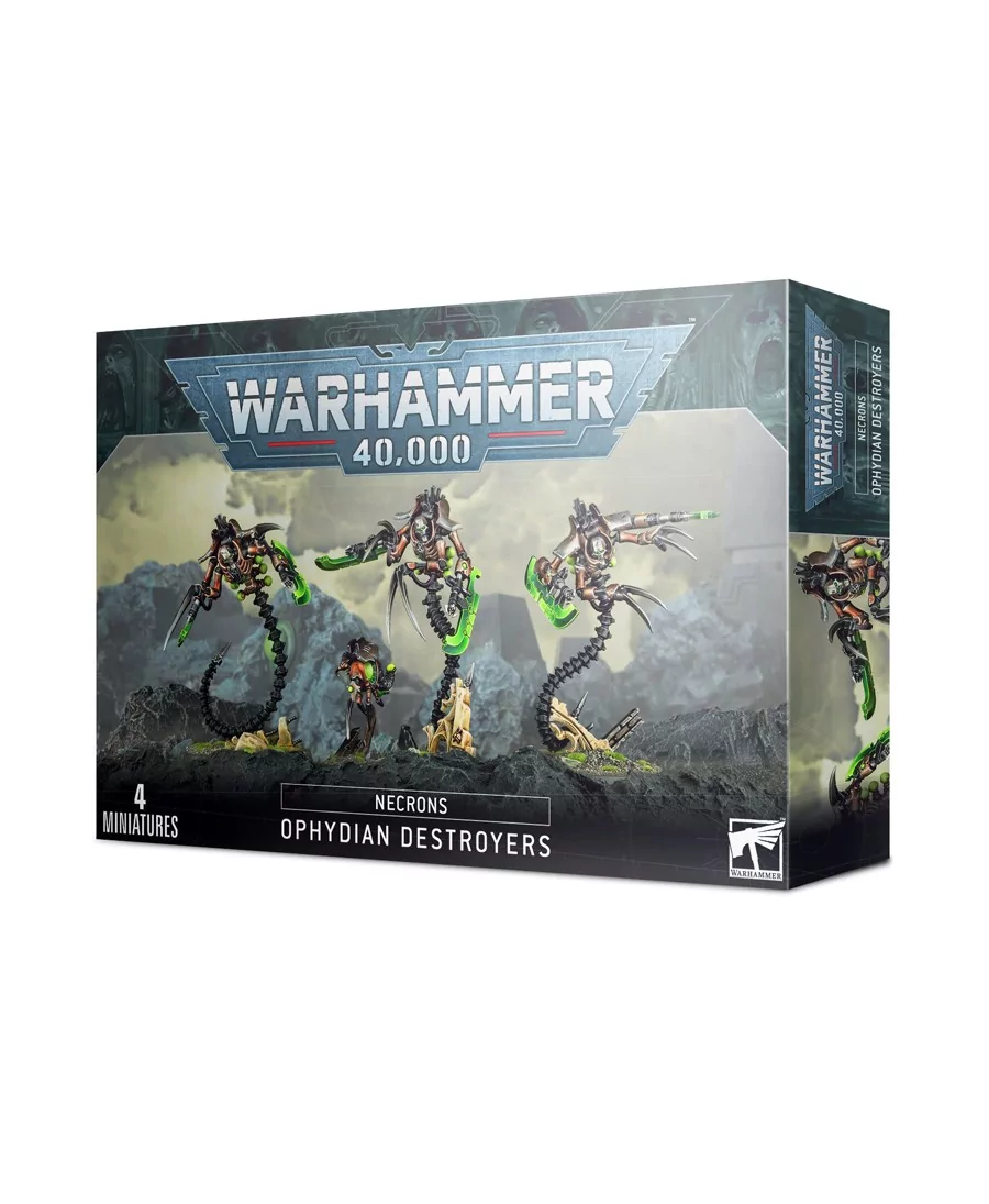 Wh40k : Nécrons - Destroyers Ophydiens