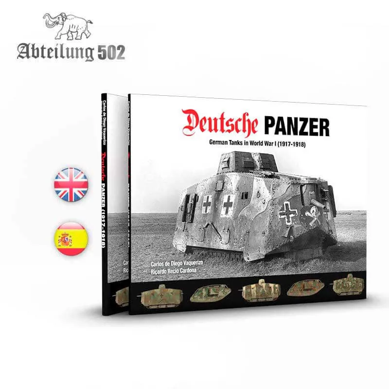 Deutsche Panzer | Chars allemands pendant la Première Guerre mondiale. ABTEILUNG 502 ABT721