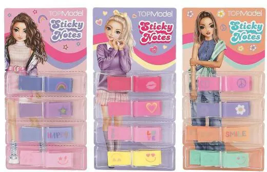 TOPMODEL NOTES AUTOCOLLANTES