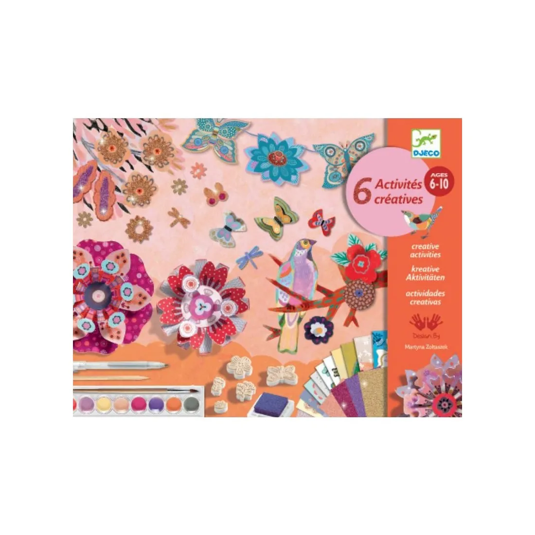 Coffret d'activités créatives Djeco - Flower Box