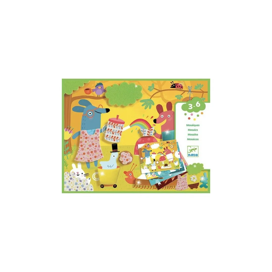 Mosaïques pour les petits Djeco - Mousse Mousse