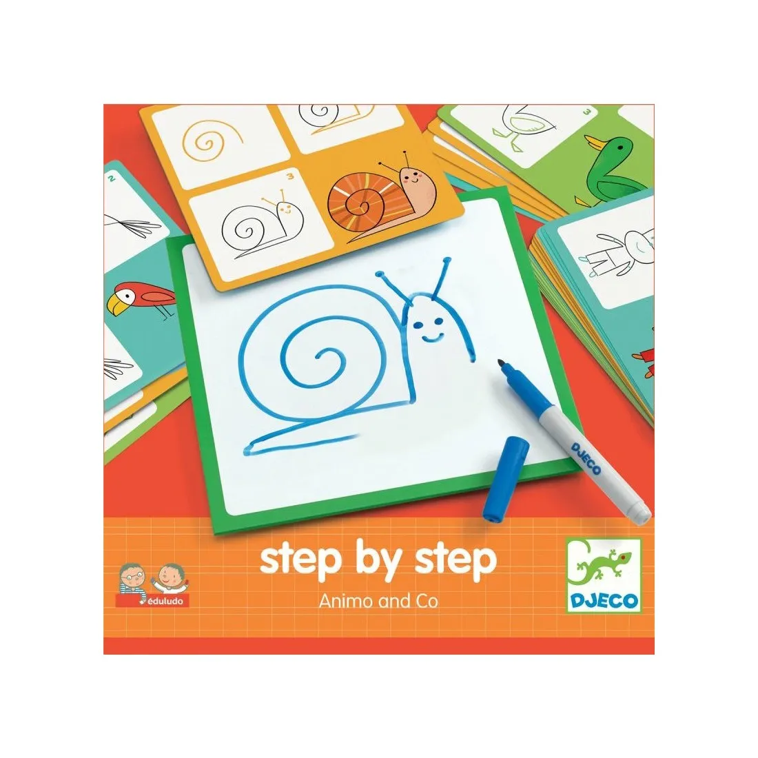 Step by step Animals Djeco