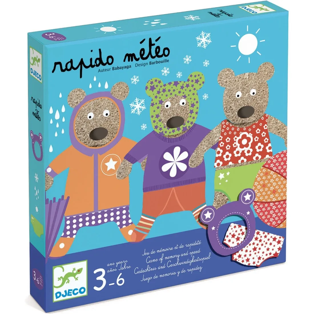 Jeu de mémoire Rapido Météo