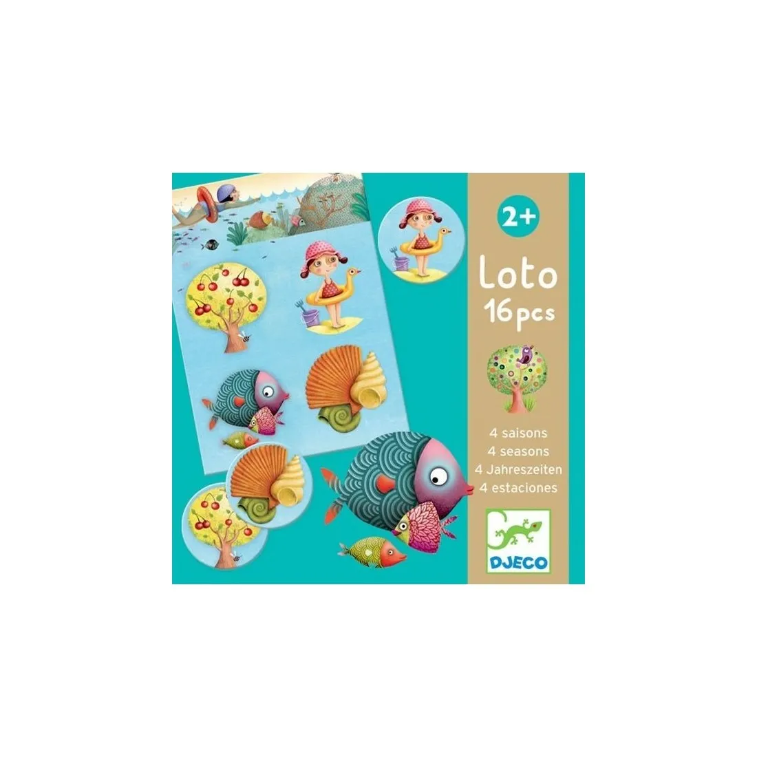 Jeu du loto Djeco - 4 saisons