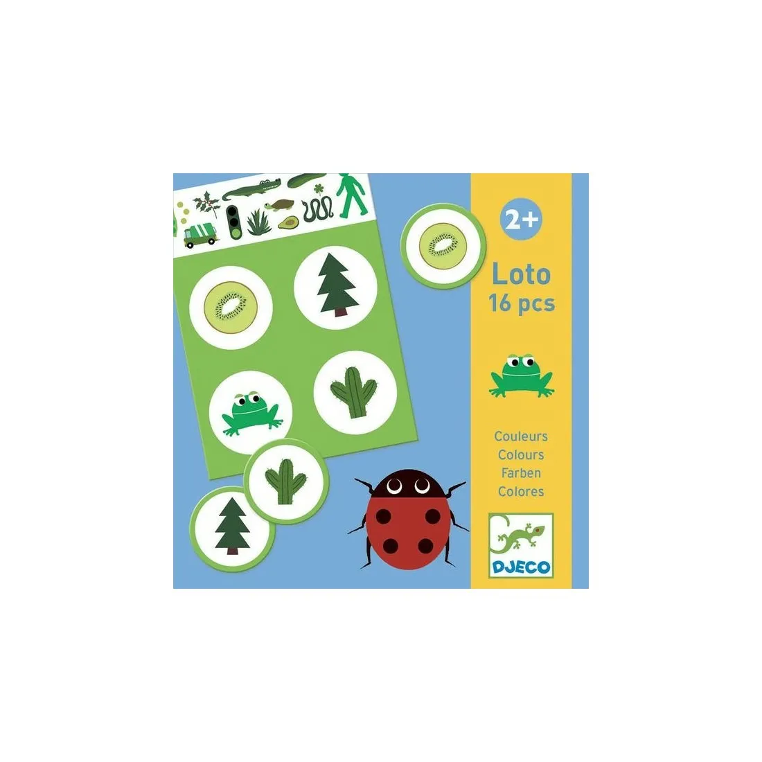 Jeu du loto Djeco - Les Couleurs