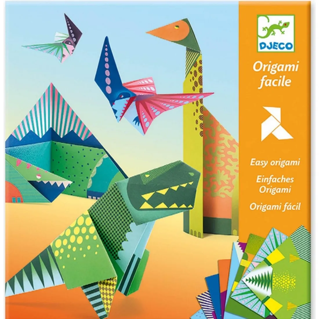 Origami Dinosaures pour enfant - Faciles - Djeco