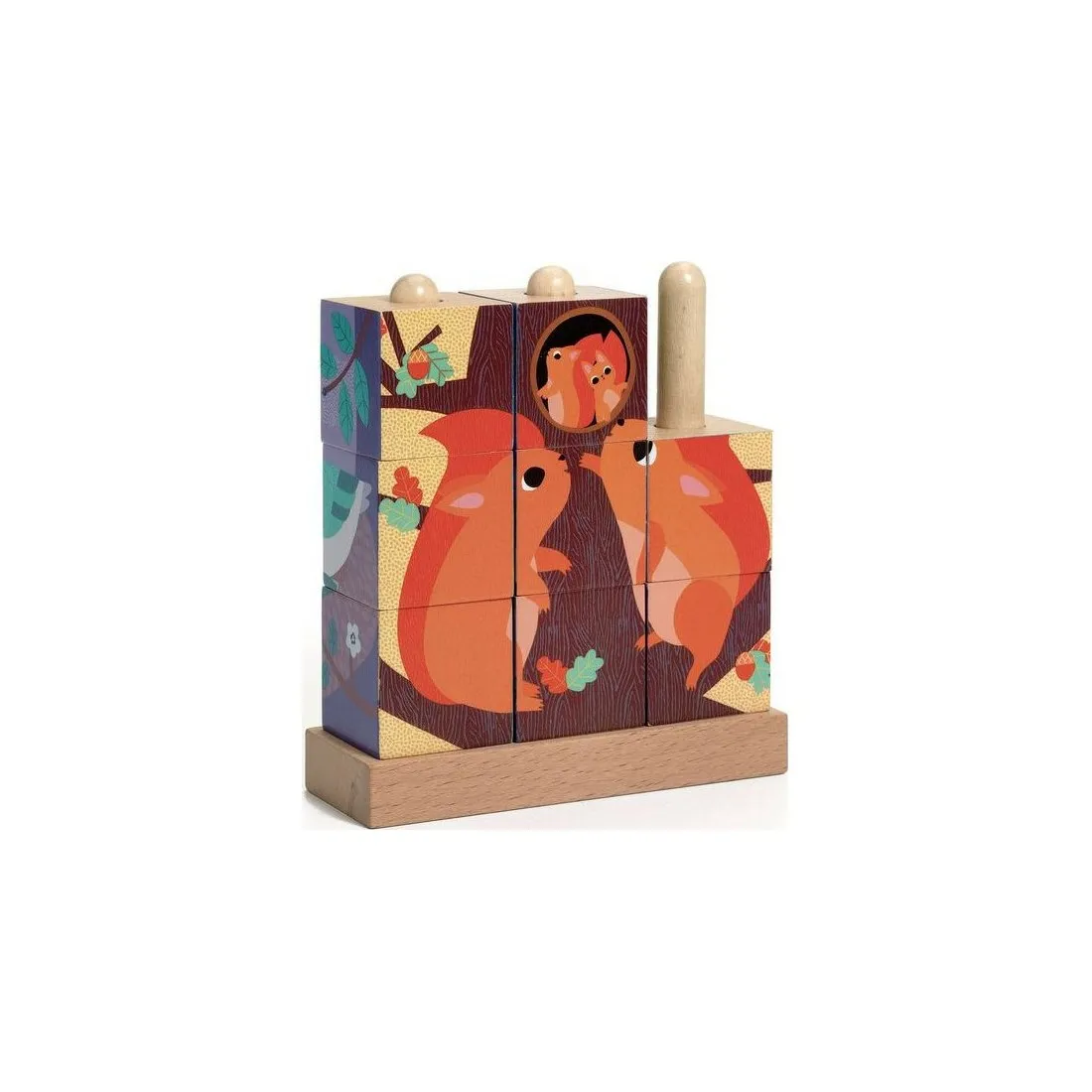 Puzzle en bois Djeco - Puzz Up Forest