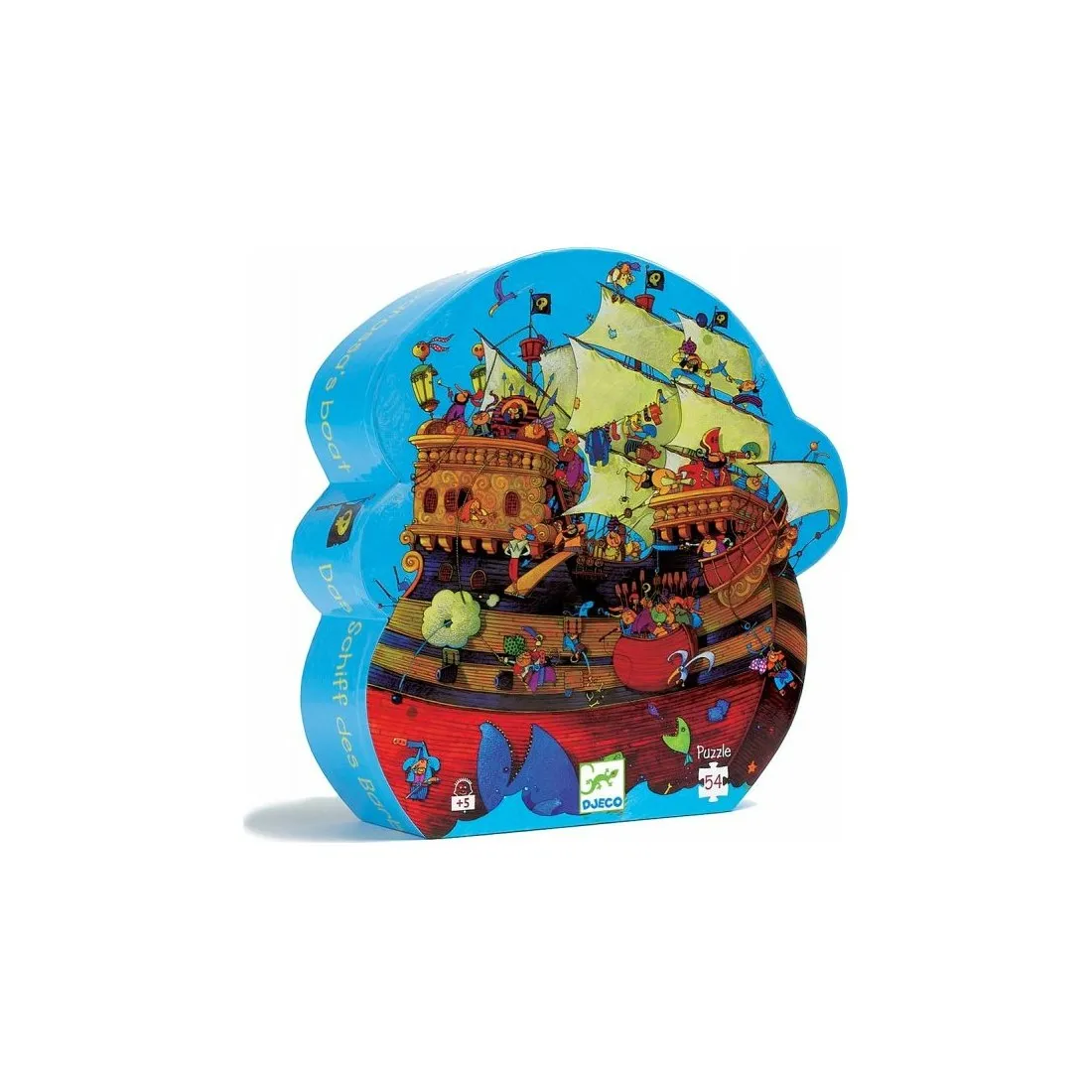 Puzzle Djeco 54 pièces - Le bateau de pirates