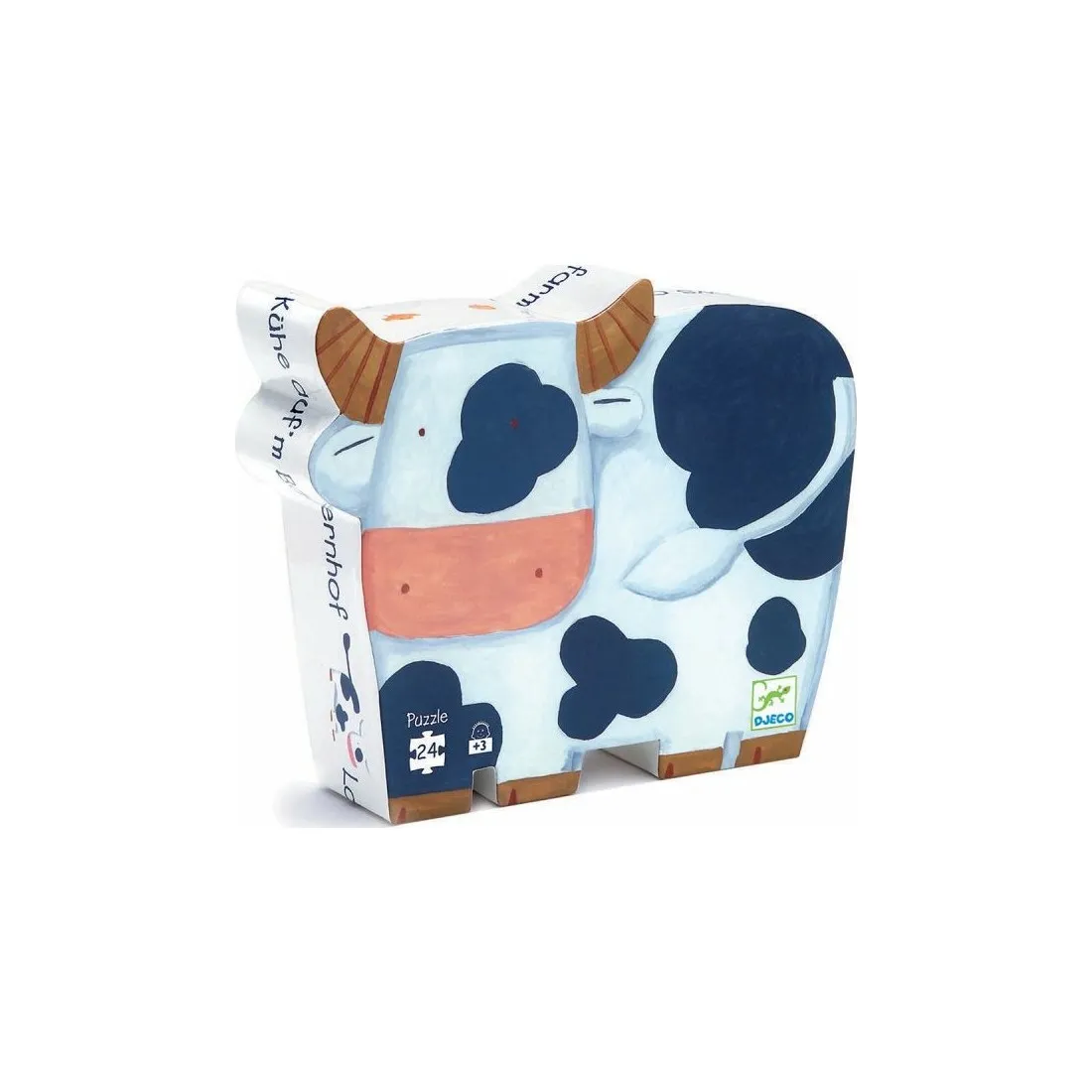 Puzzle Djeco - Les vaches à la ferme