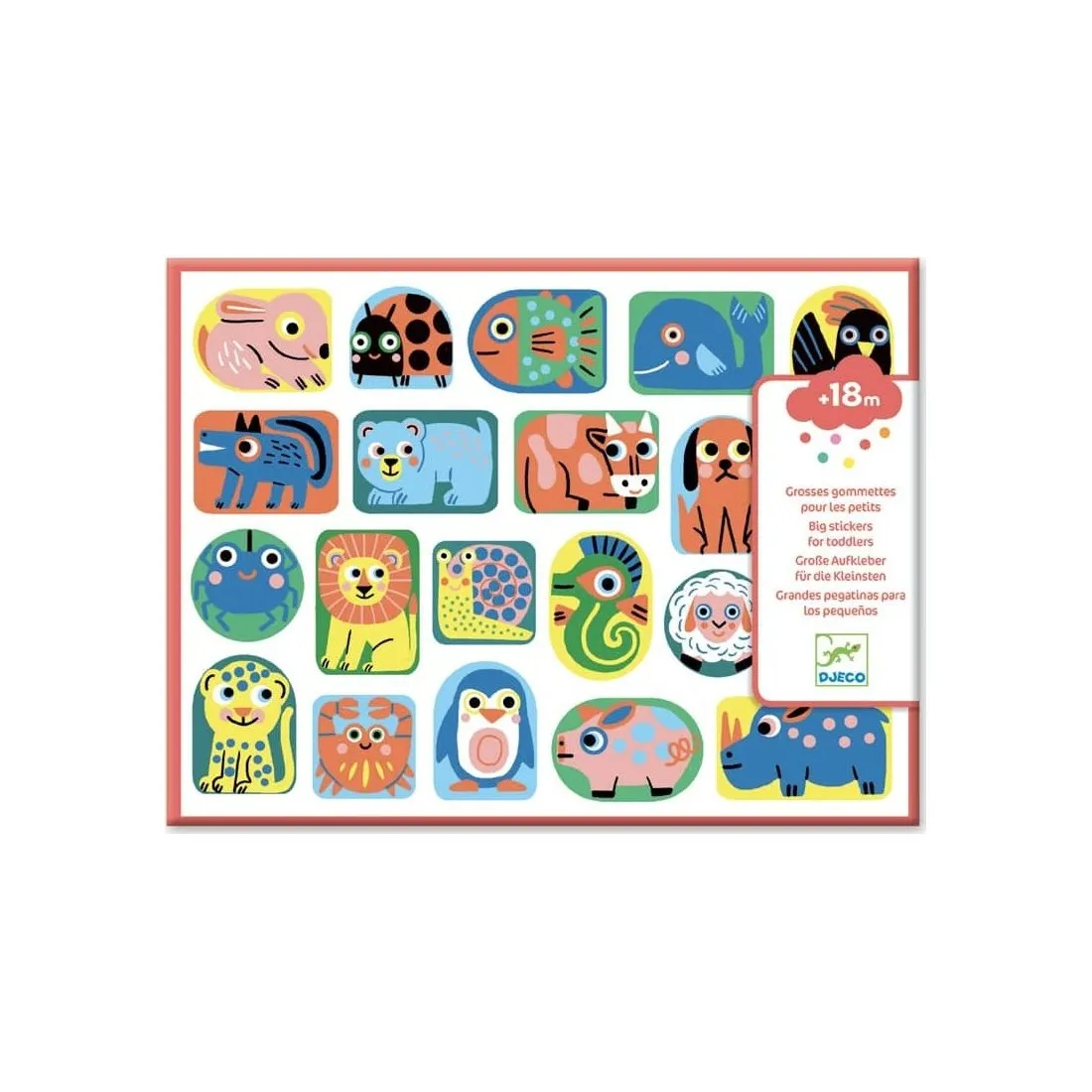 Gommettes Djeco - Tous en forme