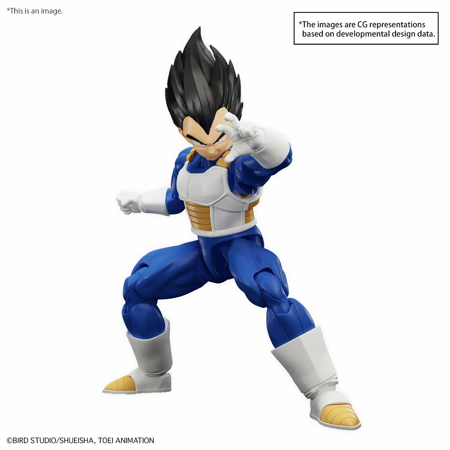 Dragon ball - figure-rise standard vegeta (new spec ver.) - model kit