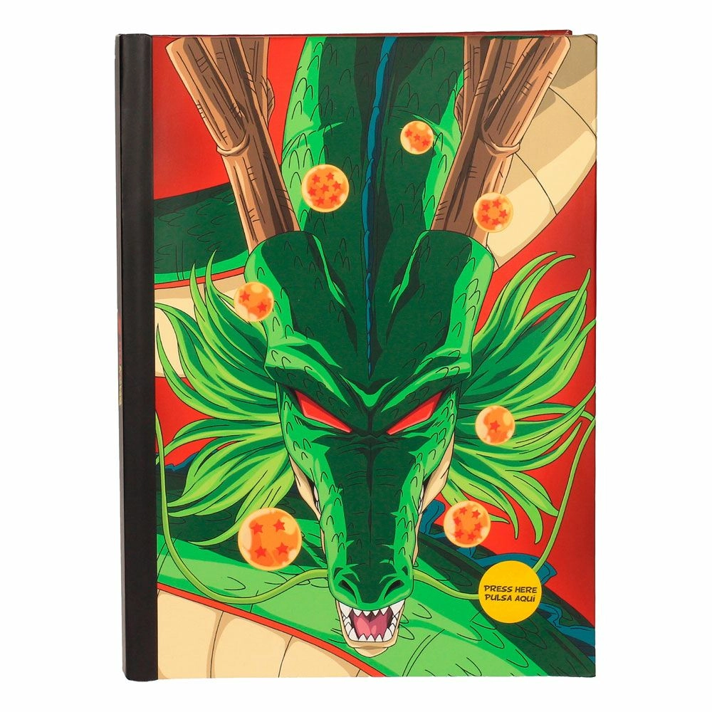 Dragon ball z cahier lumineux shenron dragon