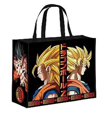 Dragon ball z fusion bolsa reciclable con asas 40x45x20 cm