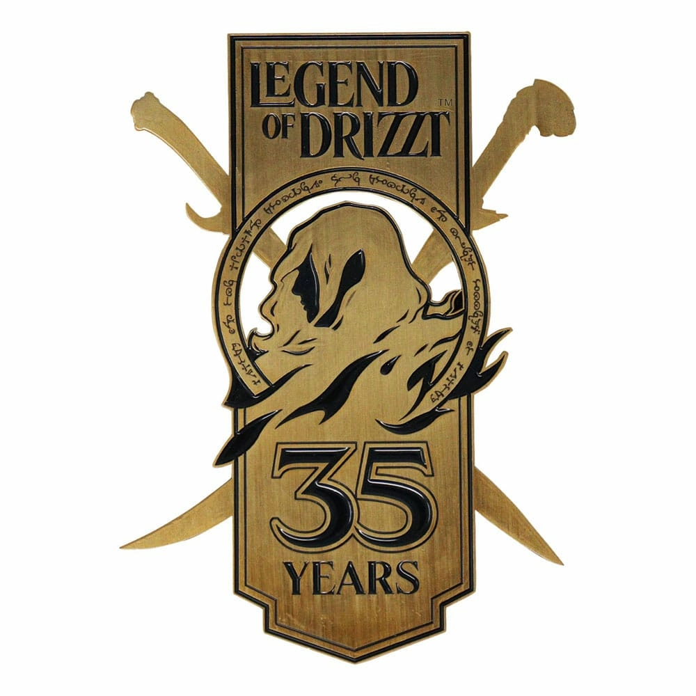 Dungeons & dragons lingot 35th anniversary legend of drizzt limited edition