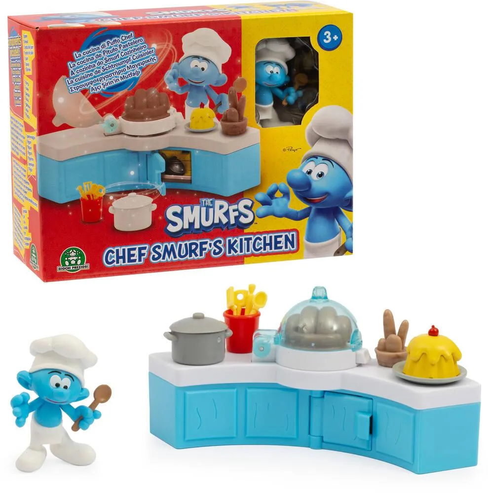 LES SCHTROUMPFS - PLAYSET AVEC 1 FIGURINE ET DES ACCESSOIRES