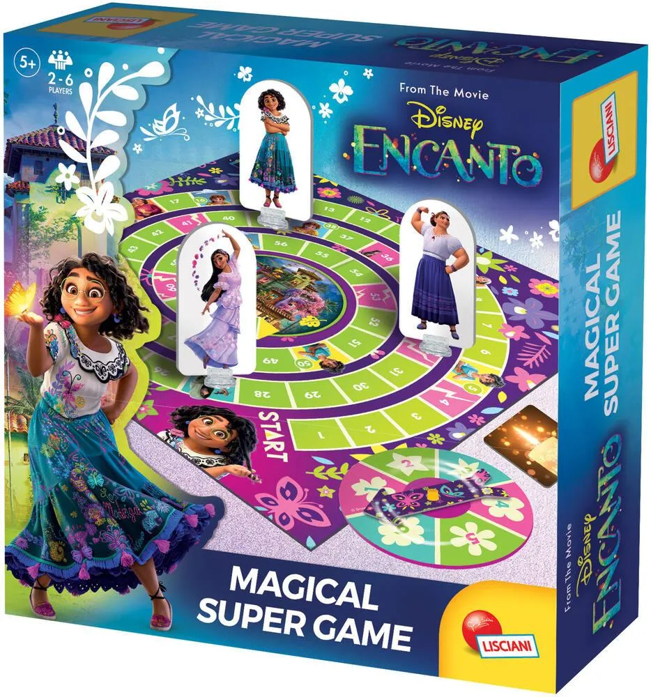 DISNEY ENCANTO JEU DE L'OIE SUPER JEU MAGIQUE