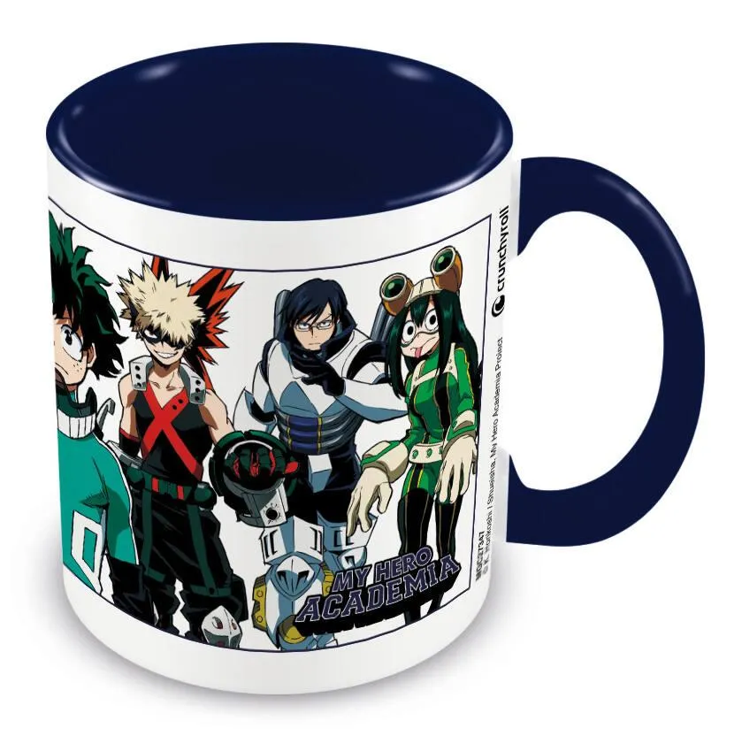 MY HERO ACADEMIA MUG INTERIEUR BLEU FONCE