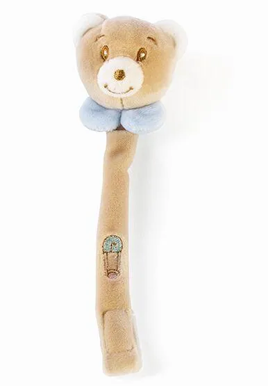 BABYCARE - ATTACHE TETINE OURS BLEU -8 CM