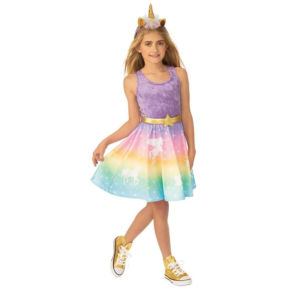 DÉGUISEMENT LICORNE - TAILLE M 5-7 ANS