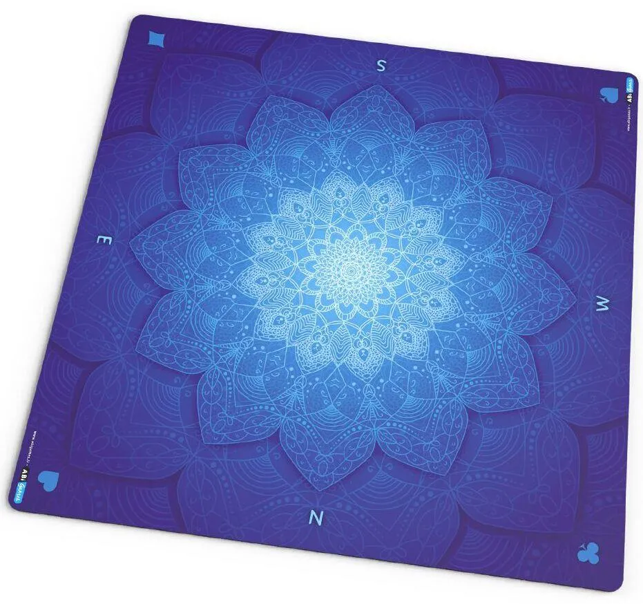 ABIGAMES - TAPIS DE JEU ROSACE BLEU