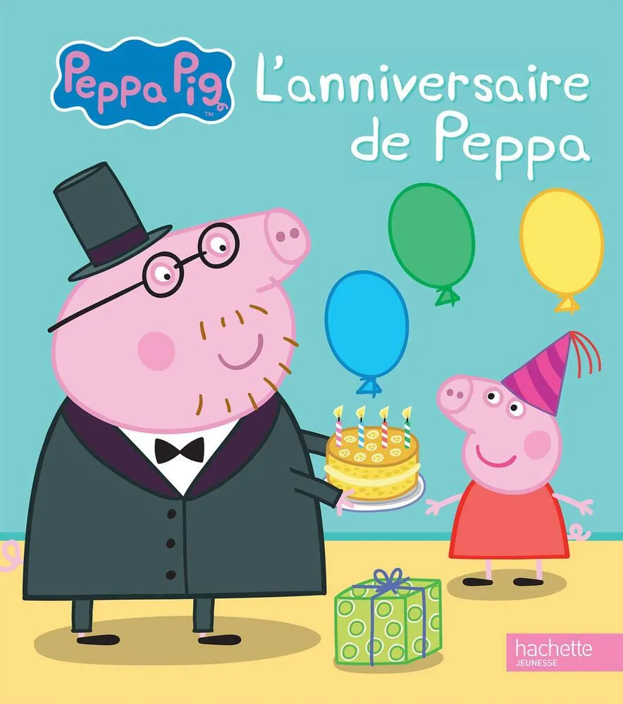 PEPPA PIG - LIVRE - L'ANNIVERSAIRE DE PEPPA